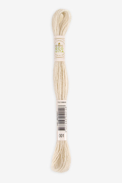 DMC eco vita naturally dyed organic wool thread