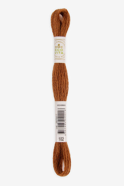 DMC eco vita naturally dyed organic wool thread