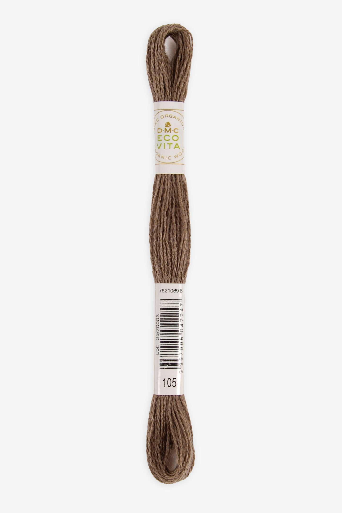 DMC eco vita naturally dyed organic wool thread