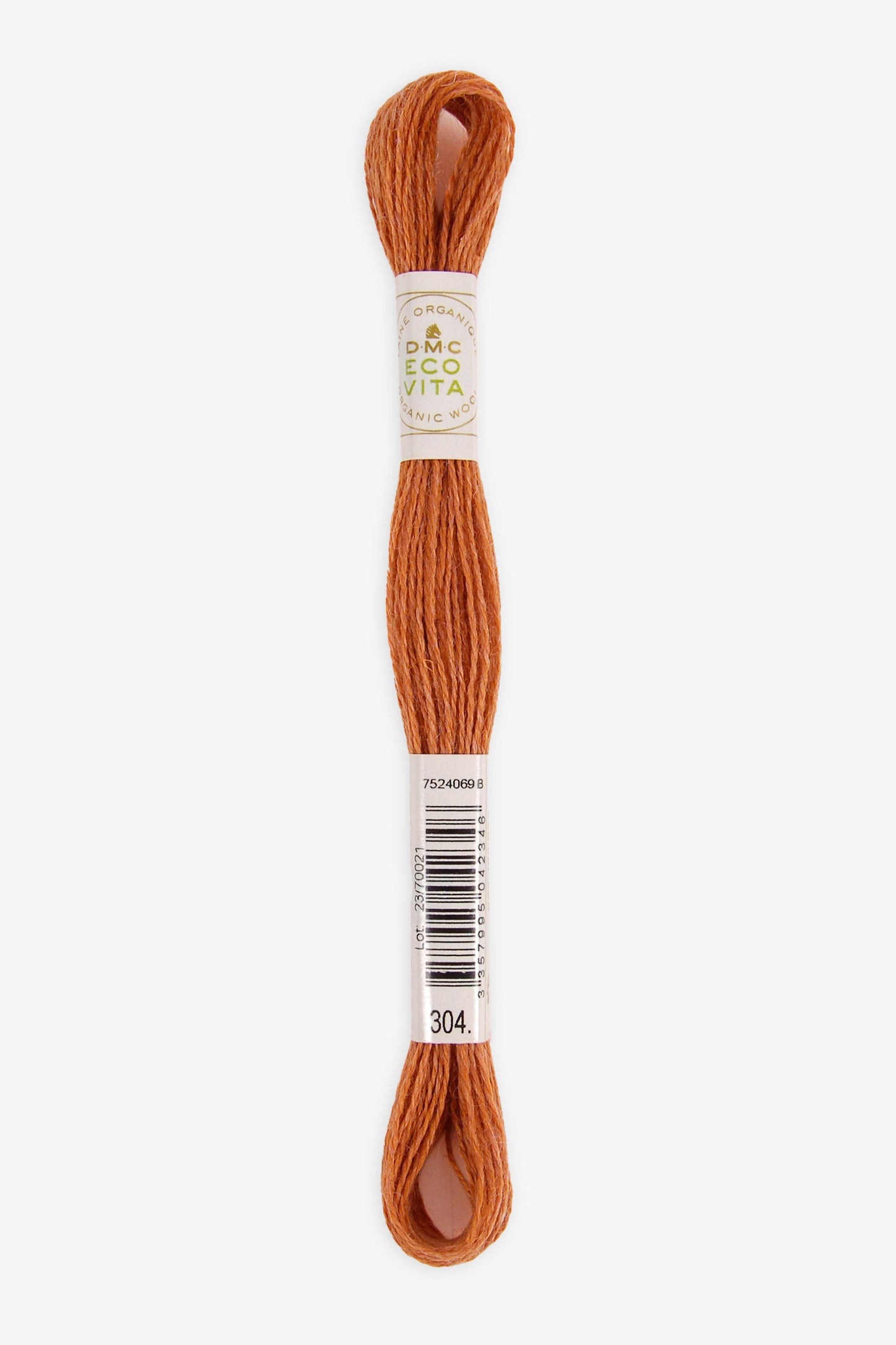 DMC eco vita naturally dyed organic wool thread