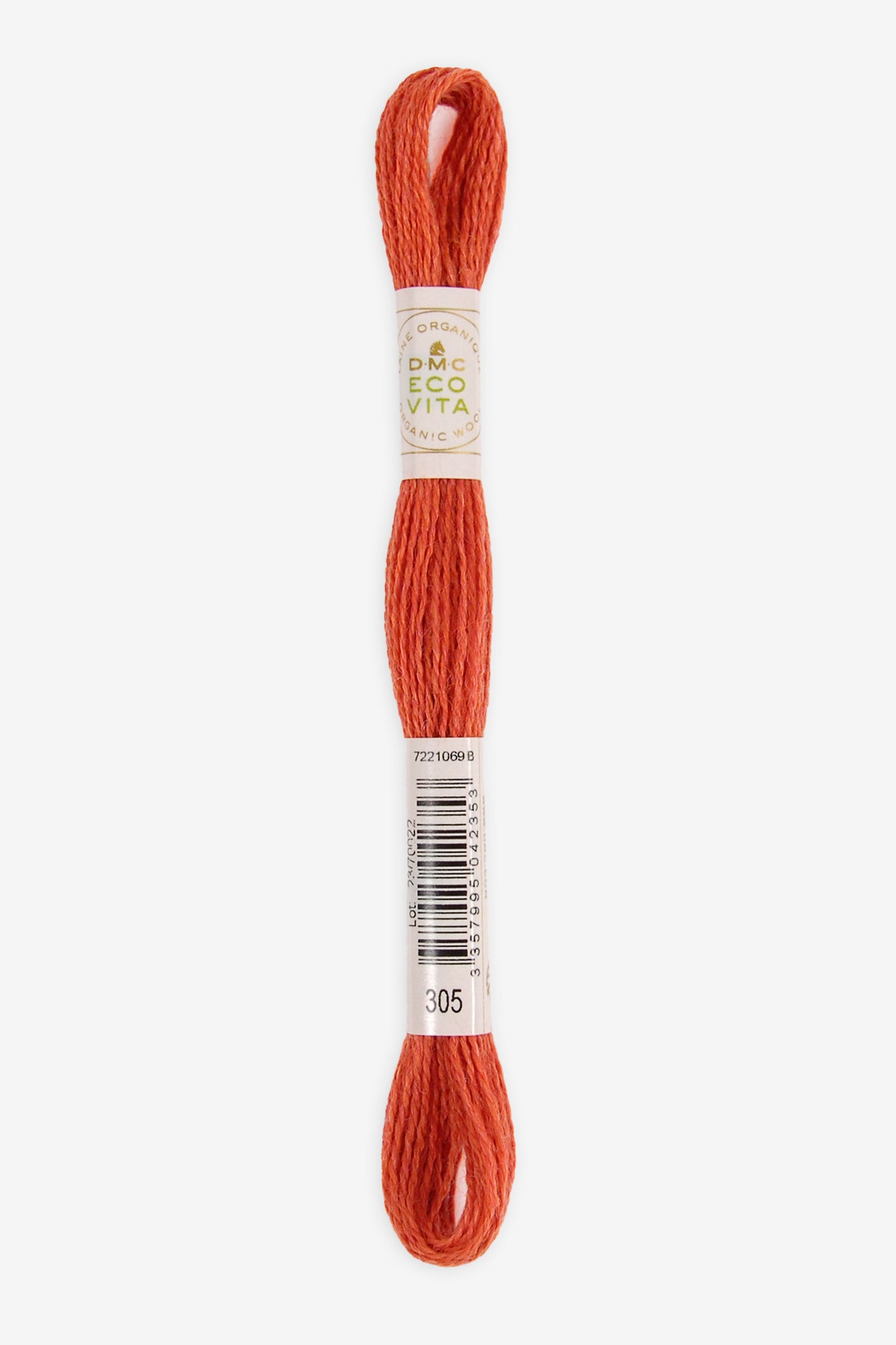 DMC eco vita naturally dyed organic wool thread