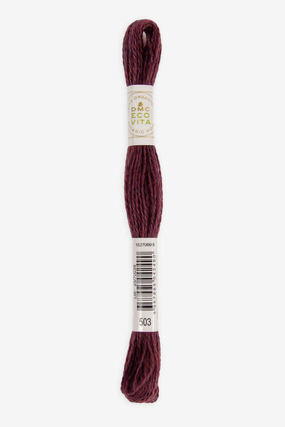 DMC eco vita naturally dyed organic wool thread