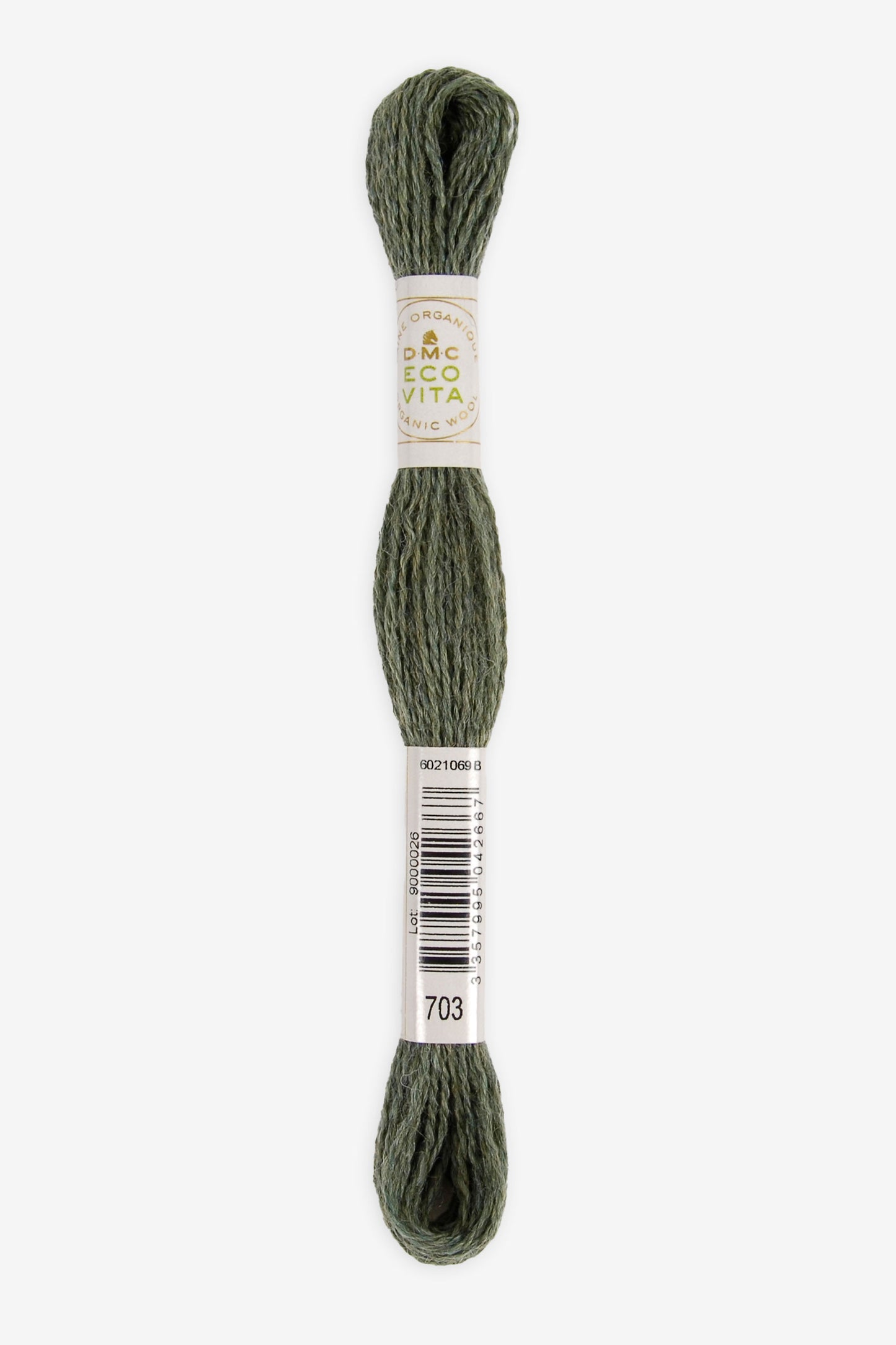 DMC eco vita naturally dyed organic wool thread