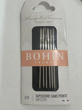 BOHIN Made In France High Quality needles