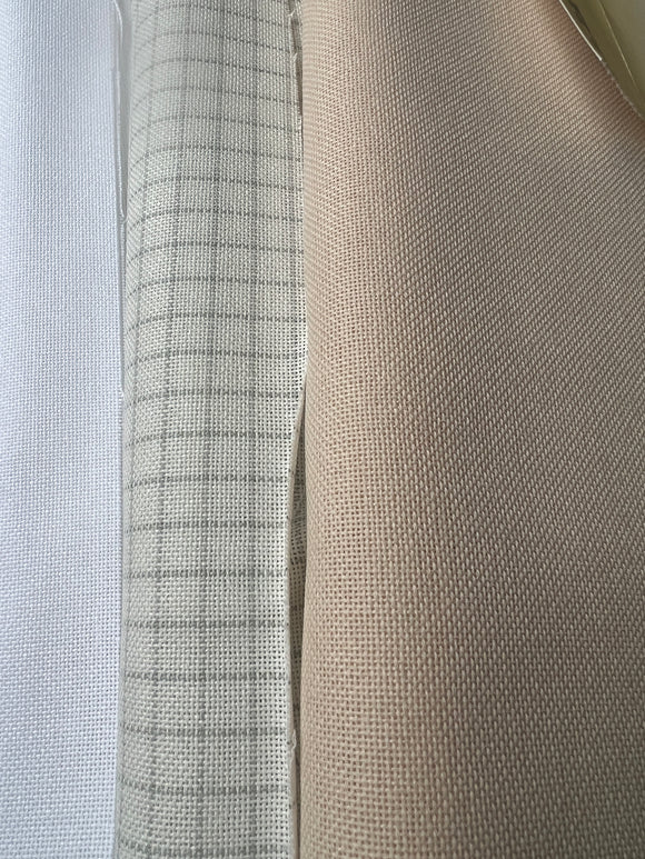 Zweigart Evenweave 28 count BRITTNEY fabric 140 cm x 100 cm