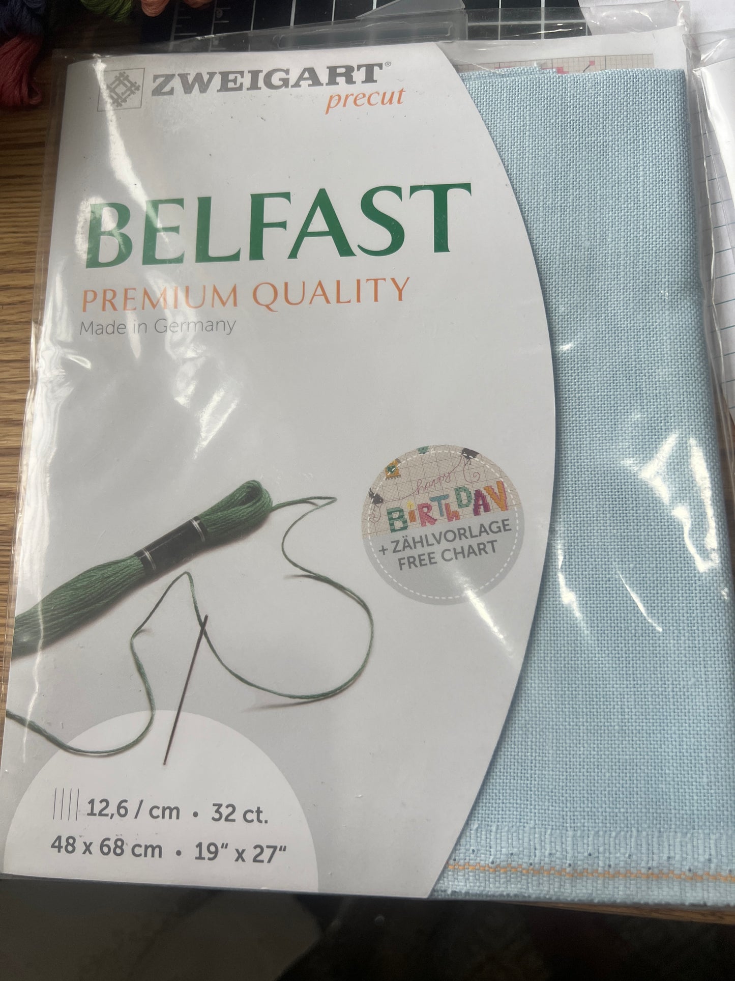 CLEARANCE ZWEIGART Belfast linen 32 count