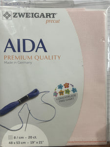 CLEARANCE Zweigart 20 count Aida prepackaged