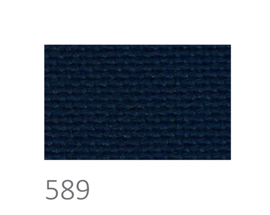 25 COUNT ZWEIGART EVENWEAVE LUGANA NAVY BLUE (589)